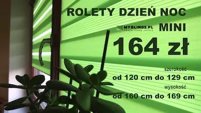 Roleta dzień noc mini 120x160 Warszawa