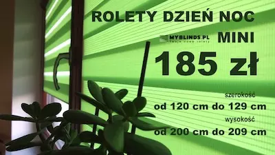 Roleta dzień noc mini 120x200 Warszawa