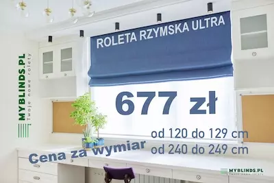 Roleta rzymska 120 x 240 cena Warszawa