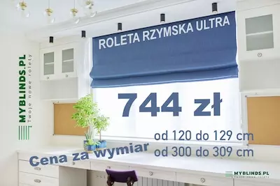Roleta rzymska 120 x 300 cena