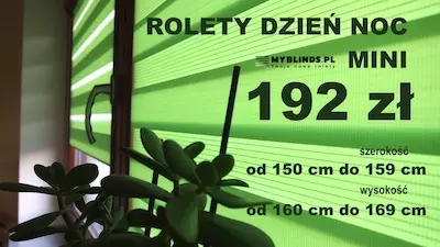 Roleta dzień noc mini 150x160 Warszawa