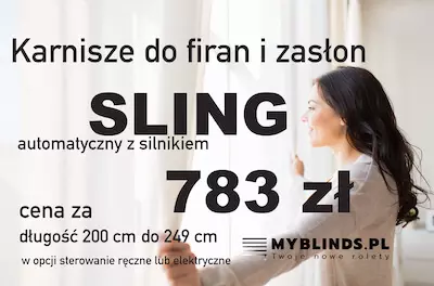 Karnisz elektryczny 200 cm - 249 cm Warszawa
