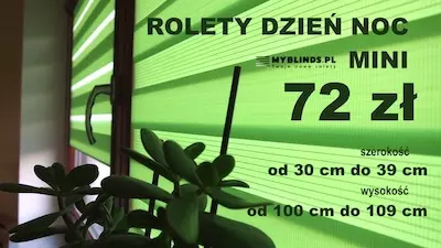 Roleta dzień noc mini 30x100 Warszawa