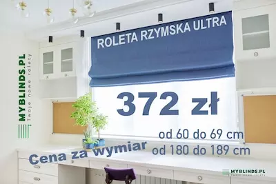 Roleta rzymska 60 x 180 Cena Warszawa