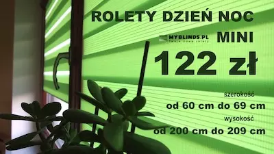 Roleta dzień noc mini 60x200 Warszawa