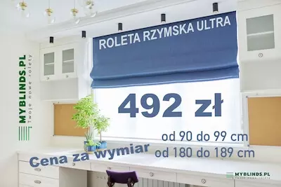 Roleta rzymska 90 x 180 cena Warszawa