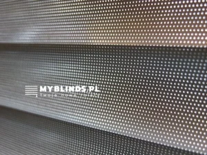 Żaluzje aluminiowe perforowane