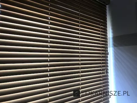 Żaluzje drewniane do kuchni